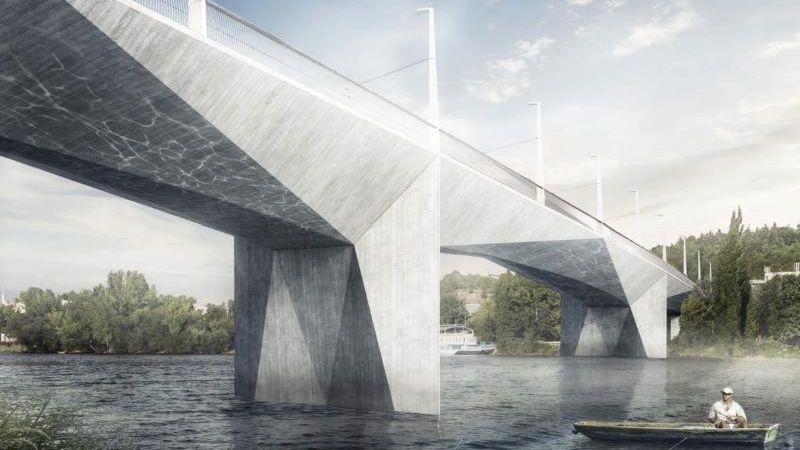 V Praze začala stavba nového mostu přes Vltavu
